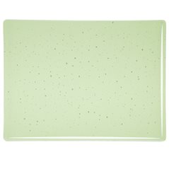 Bullseye Leaf Green - Transparent - 3mm - Fusible Glass Sheets