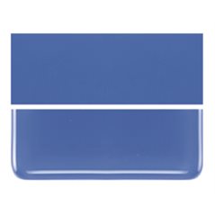 Bullseye Cobalt Blue - Opalescent - 3mm - Plaque Non-Fusing 