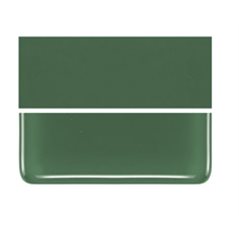 Bullseye Dark Forest Green - Opaleszent - 3mm - Non-Fusible Glas Tafeln  