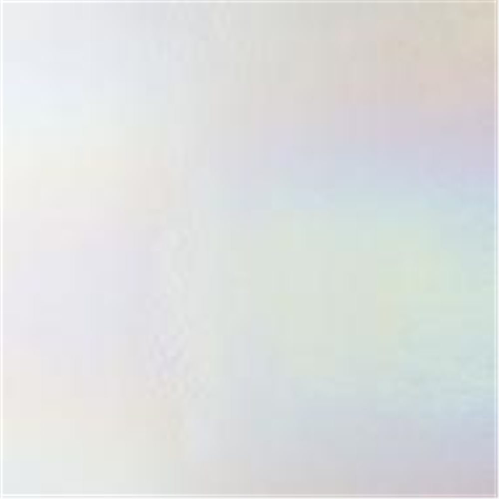 Bullseye Clear - Transparent - Rainbow Iridescent - 2mm - Fusible Glass Sheets