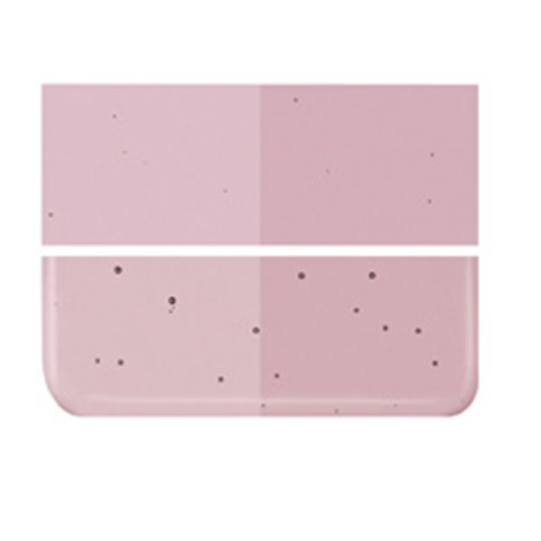 Bullseye Light Plum - Transparent - 3mm - Fusible Glass Sheets