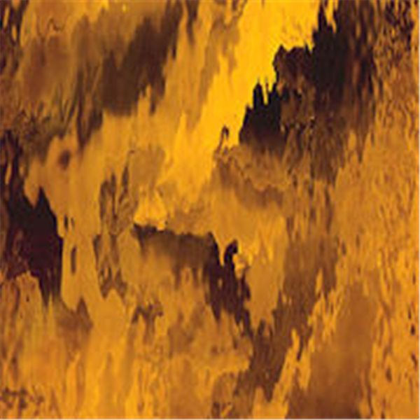 Spectrum Medium Amber - Waterglass - 3mm - Non-Fusible Glass Sheets
