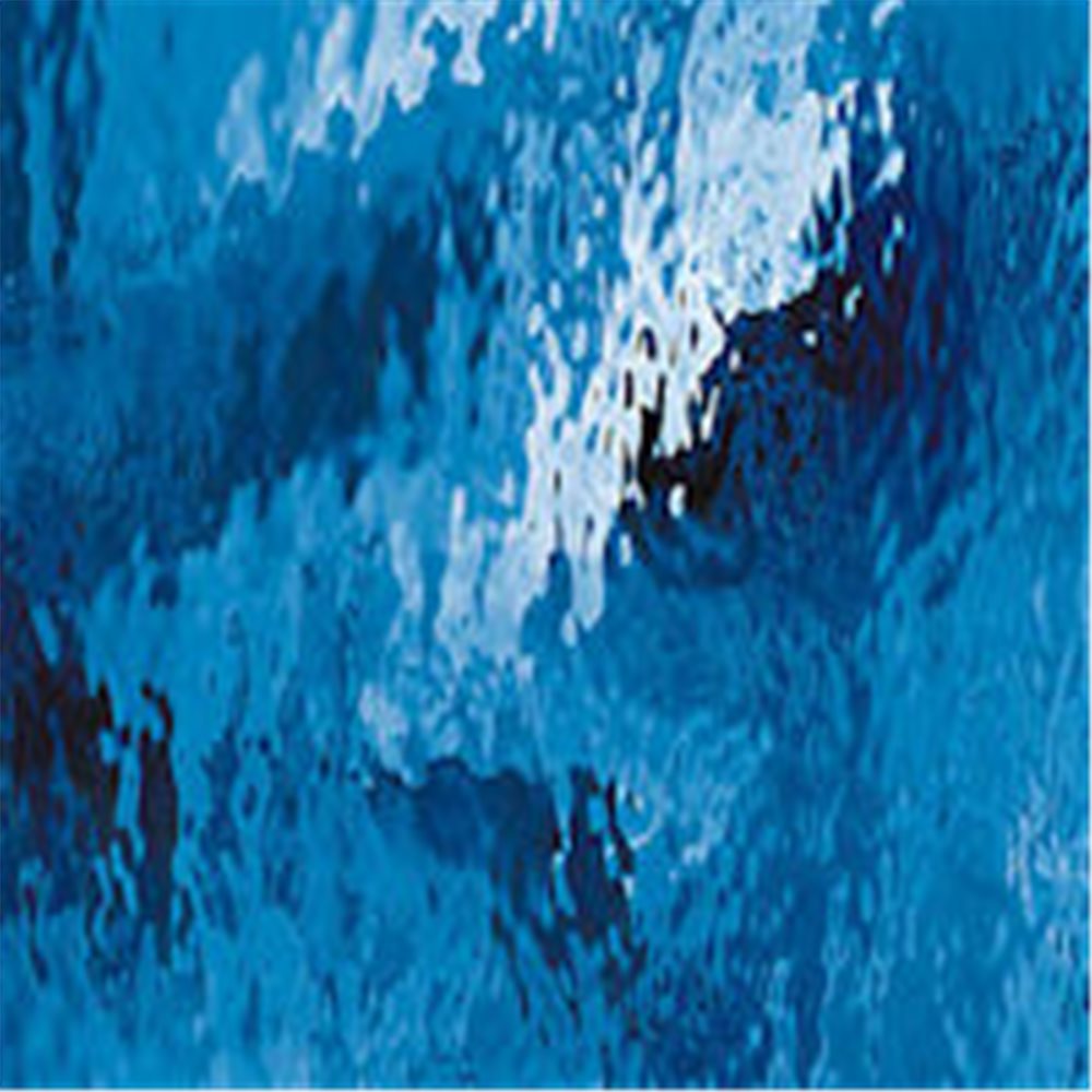 Spectrum Medium Blue - Waterglass - 3mm - Plaque Non-Fusing 