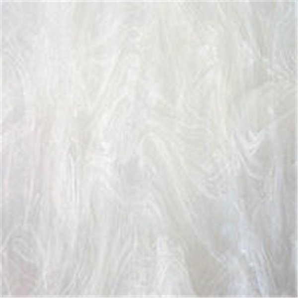 Spectrum White Swirled with Clear Pearl White - 3mm - Non-Fusible Glass Sheets