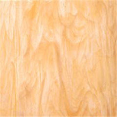 Spectrum White Swirled with Light Amber - 3mm - Non-Fusible Glass Sheets