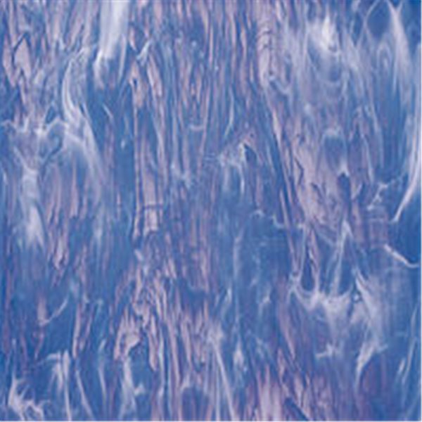 Spectrum Pale Blue and White Wispy - 3mm - Plaque Non-Fusing 