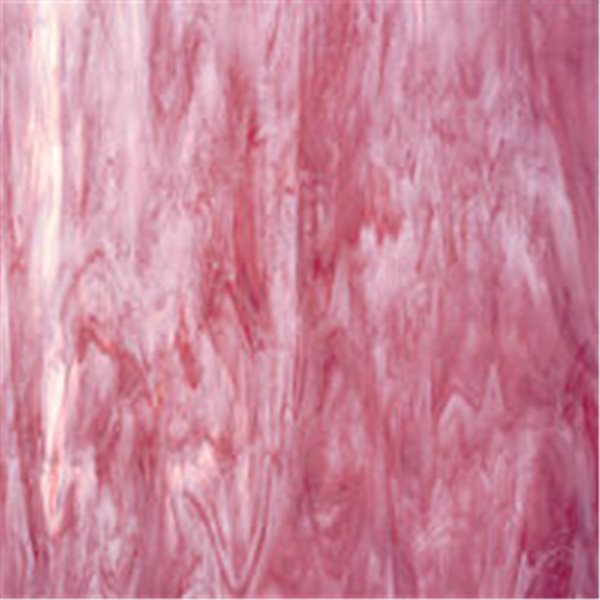 Spectrum Clear White and Pink Wispy - 3mm - Non-Fusing Glas Tafeln  