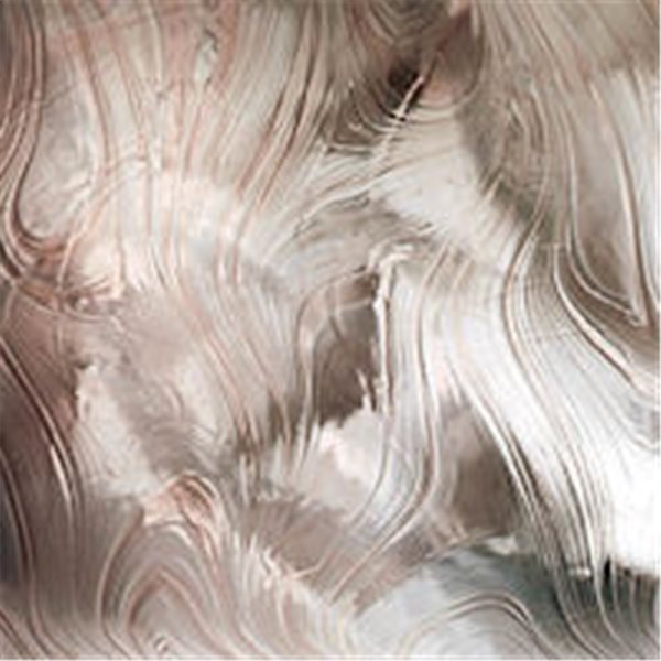 Spectrum Champagne Clear Baroque - 3mm - Non-Fusible Glass Sheets