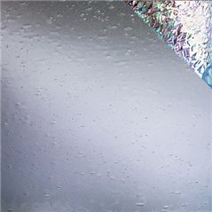 Spectrum Clear Seedy - Iridescent - 3mm - Non-Fusible Glass Sheets