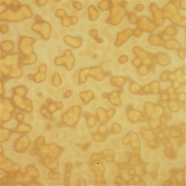 Uroboros Honey-Amber - Ring Mottle - 3mm - Non-Fusible Glas Tafeln  