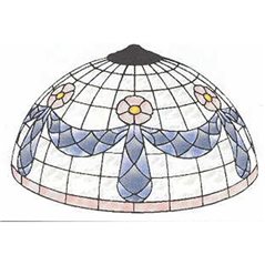 Creativ Hobby Technik - Art Nouveau Border - Styropor Lampenform