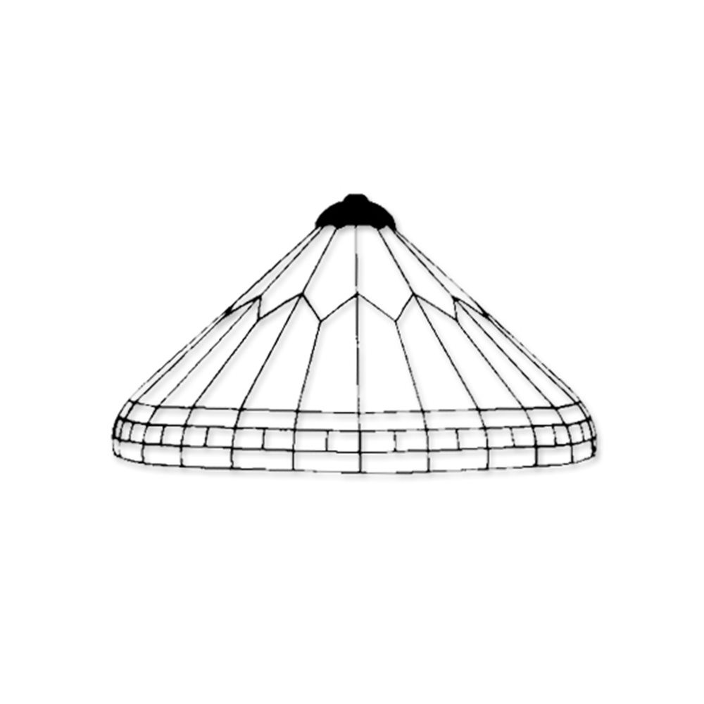 Creativ Hobby Technik - Art Deco - Styropor Lampenform
