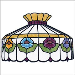 Worden - Stylized Pansy - P20 - Pattern Packet