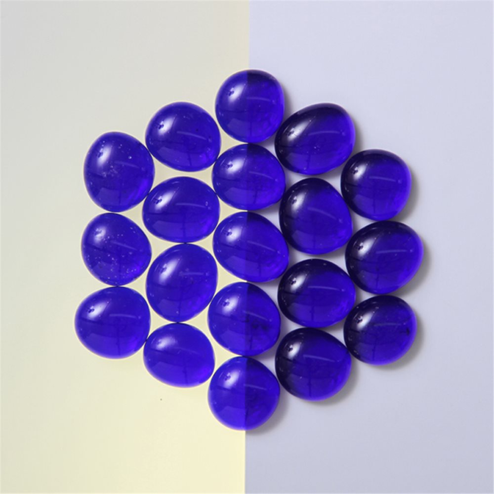 Nuggets - Glass Non-Fusible - 15mm - Dark Blue