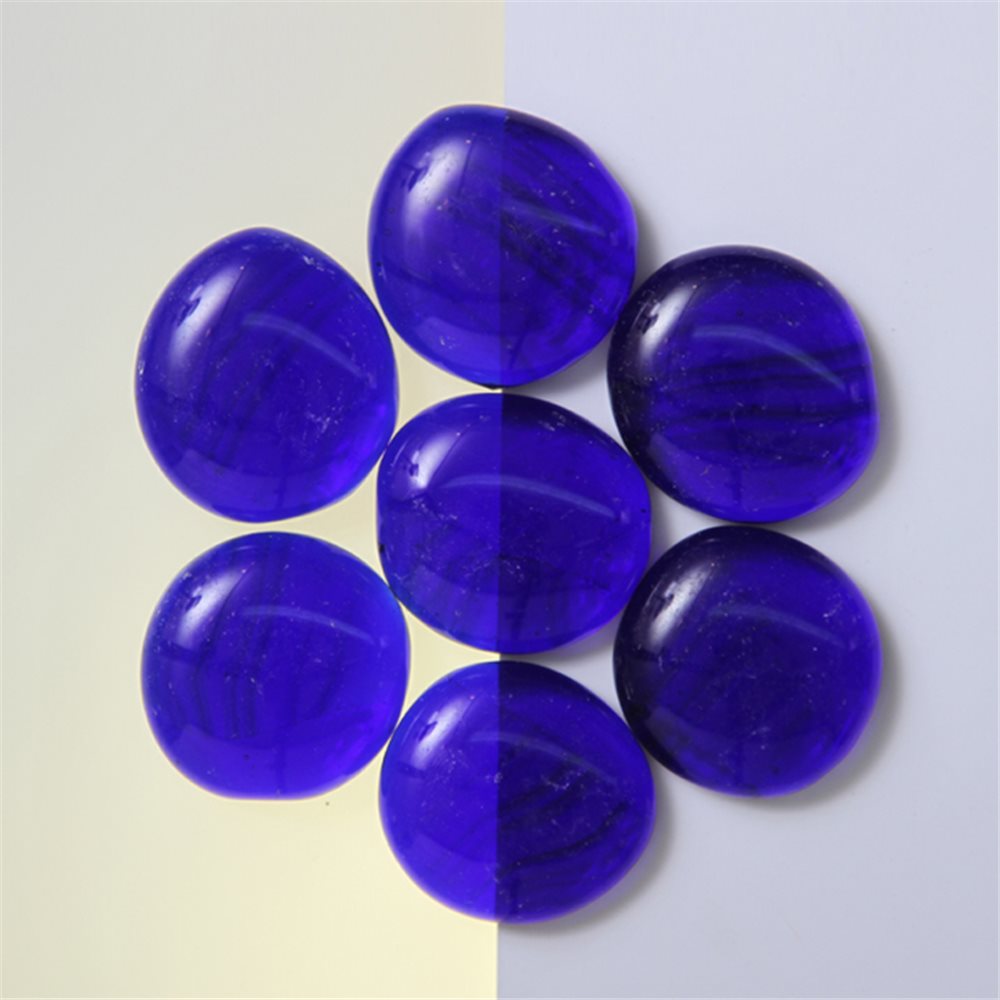 Nuggets - Glass Non-Fusible - 35mm - Dark Blue