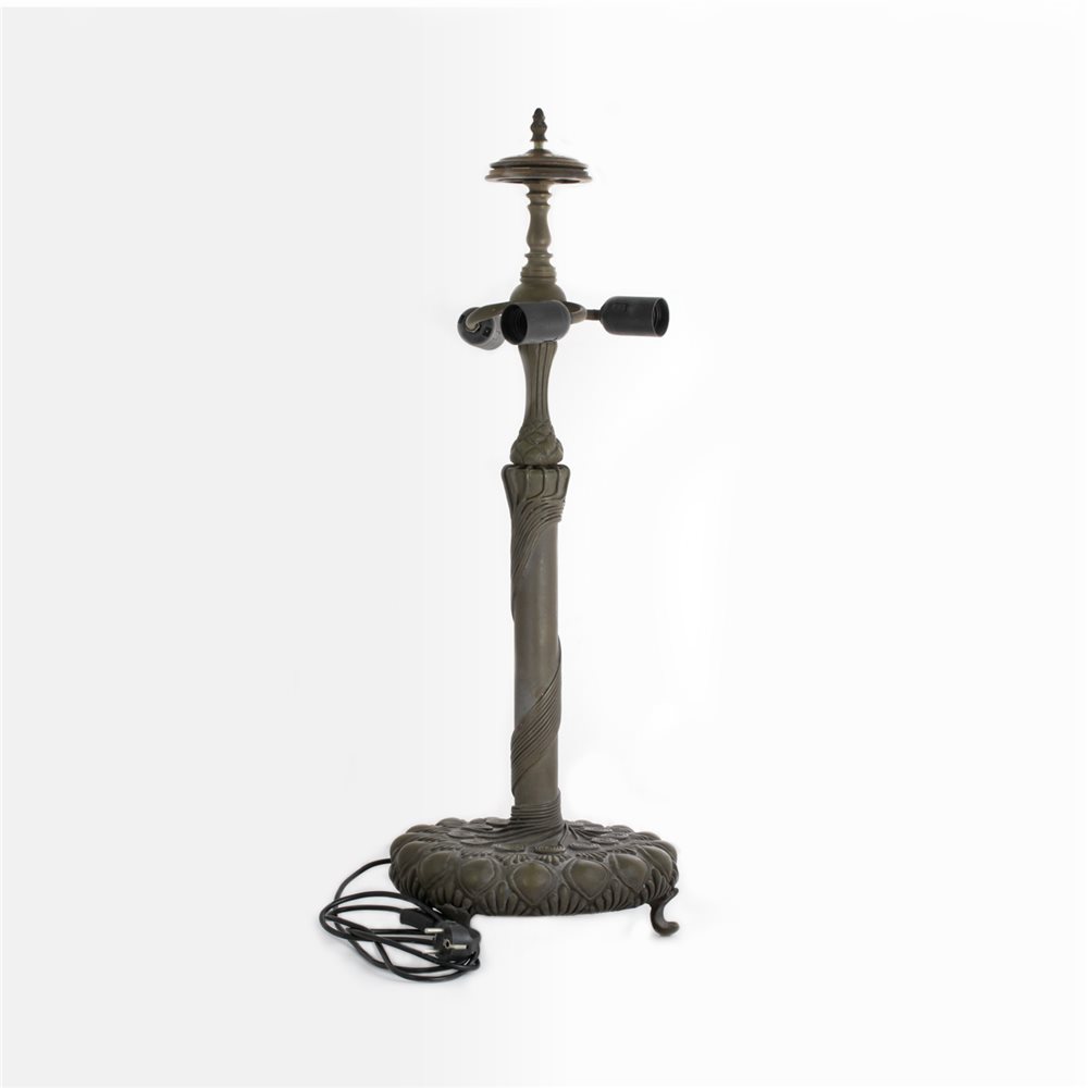 Lamp base - Twisted Quad Pod - 63cm - Bronze