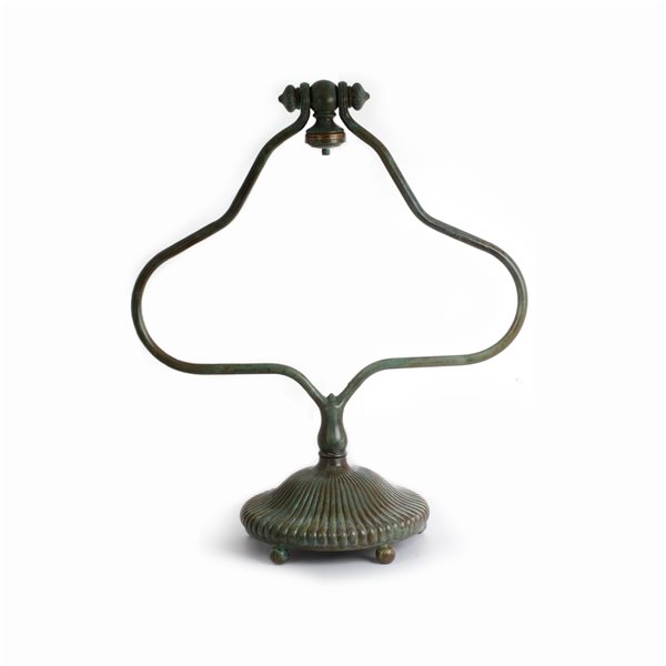 Lamp base - Lotus Bell Base - 38cm - Bronze