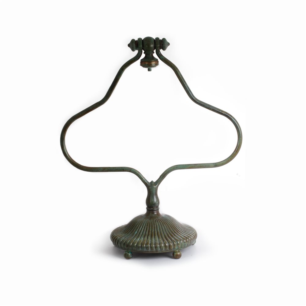 Lamp base - Lotus Bell Base - 38cm - Bronze