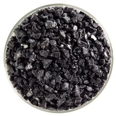 Bullseye Frit - Black - Coarse - 2.25kg - Opalescent