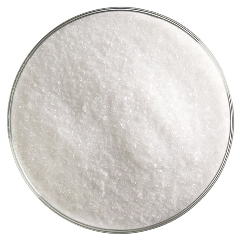 Bullseye Frit - White - Fine - 2.25kg - Opalescent