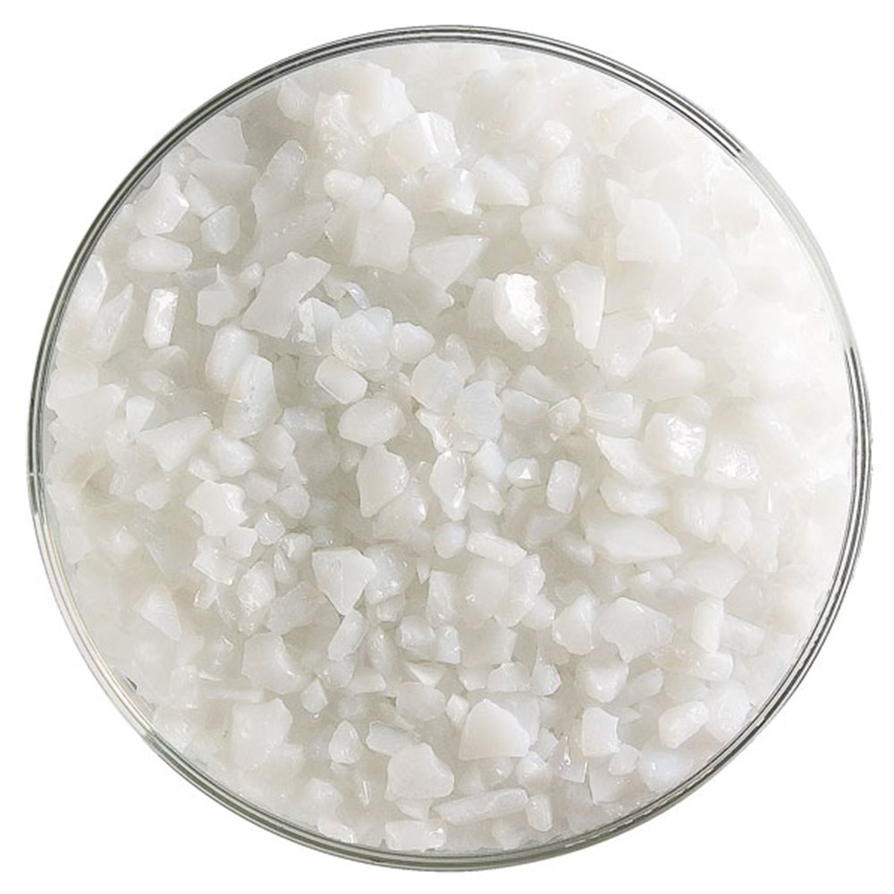 Bullseye Frit - White - Coarse - 2.25kg - Opalescent