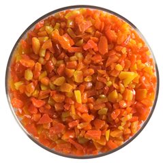 Bullseye Frit - Orange - Gros - 2.25kg - Opalescent