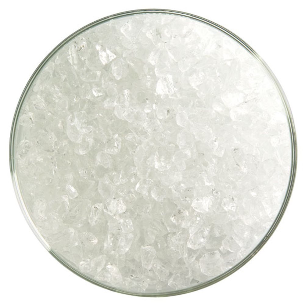 Bullseye Frit - Clear - Coarse - 2.25kg - Transparent