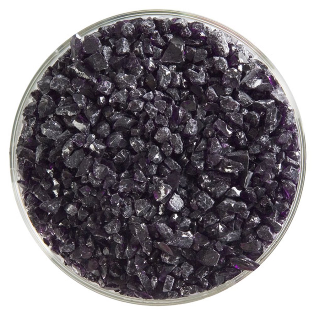 Bullseye Frit - Deep Royal Purple - Coarse - 2.25kg - Transparent