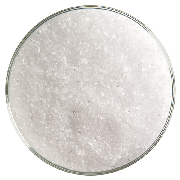 Bullseye Frit - Crystal Clear - Medium - 2.25kg - Transparent