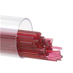 Bullseye Stringer - Cranberry Pink - 1mm - 126g - Transparent