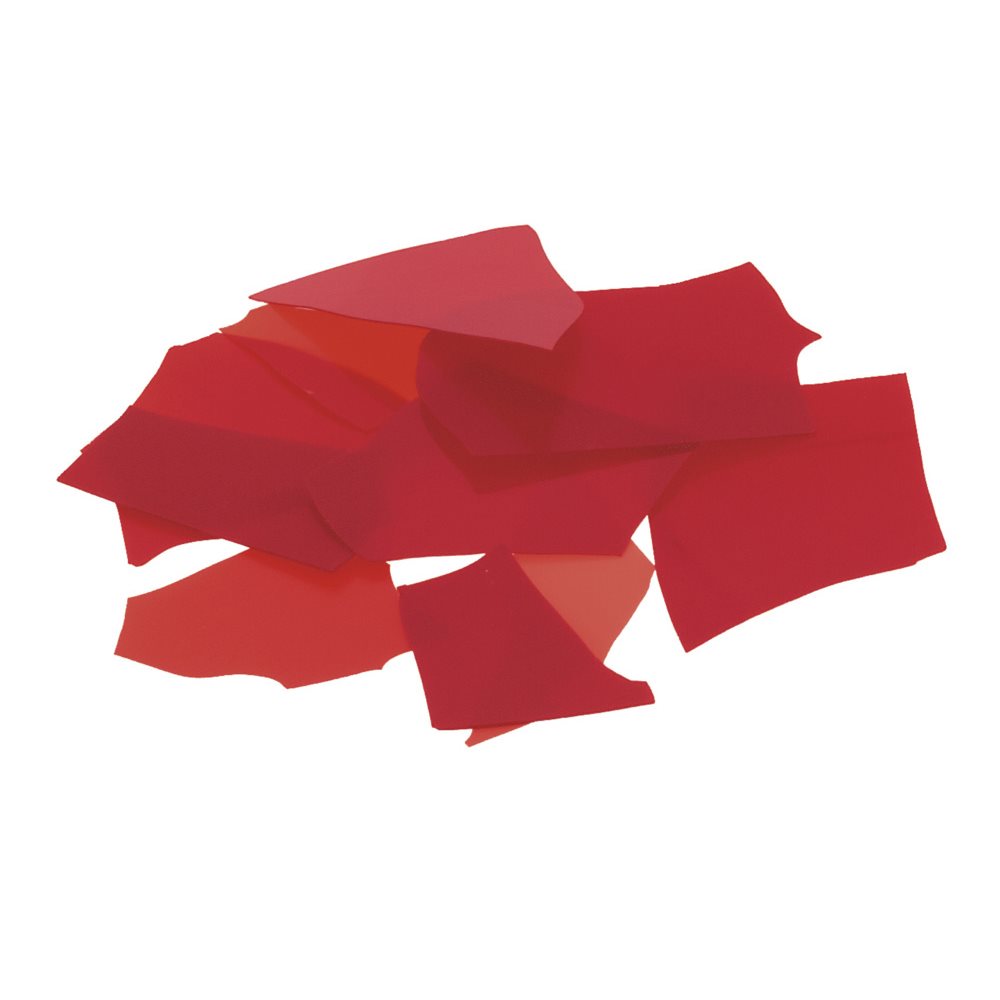 Bullseye Confetti - Red - 50g - Opaleszent