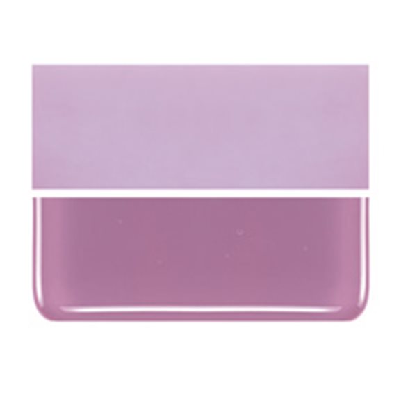 Bullseye Pink - Opalescent - 3mm - Fusible Glass Sheets