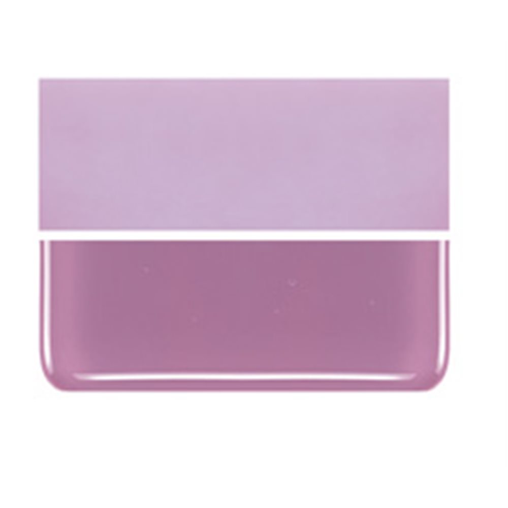 Bullseye Pink - Opalescent - 3mm - Fusible Glass Sheets