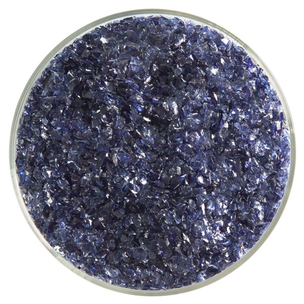 Bullseye Frit - Midnight Blue - Medium - 2.25kg - Transparent