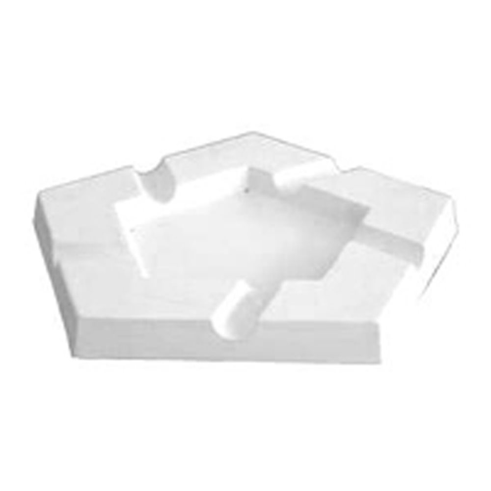 Ashtray - Penta - 25x25x2.5cm - Base: 14.4x14.4cm - Fusing Mould