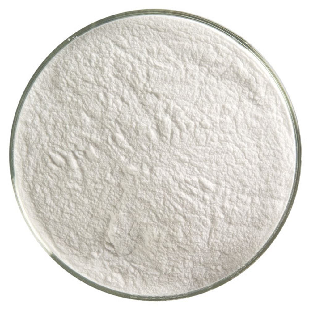 Bullseye Frit - White - Powder - 450g - Opalescent