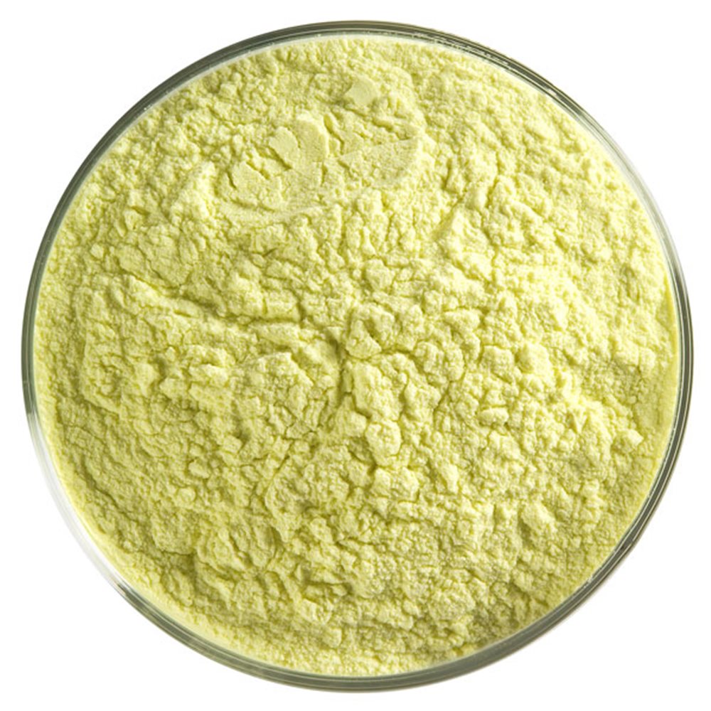 Bullseye Frit - Canary Yellow - Powder - 450g - Opalescent