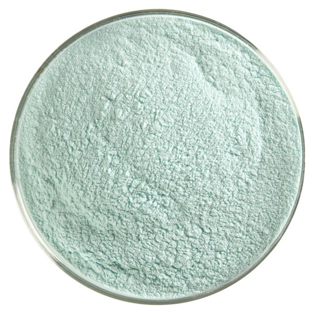 Bullseye Frit - Teal Green - Poudre - 450g - Opalescent