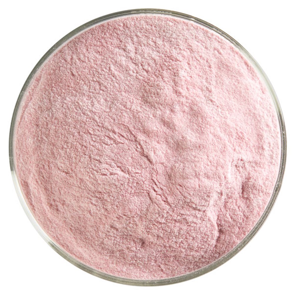 Bullseye Frit - Cranberry Pink - Poudre - 450g - Transparent