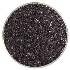 Bullseye Frit - Black - Fin - 450g - Opalescent