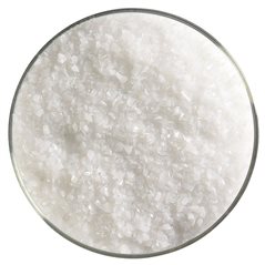 Bullseye Frit - White - Medium - 450g - Opalescent