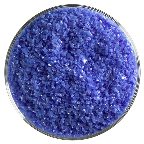 Bullseye Frit - Cobalt Blue - Moyen - 450g - Opalescent