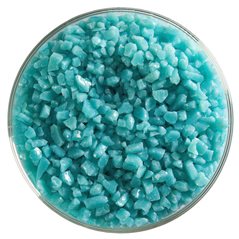 Bullseye Frit - Turquoise Blue - Coarse - 450g - Opalescent