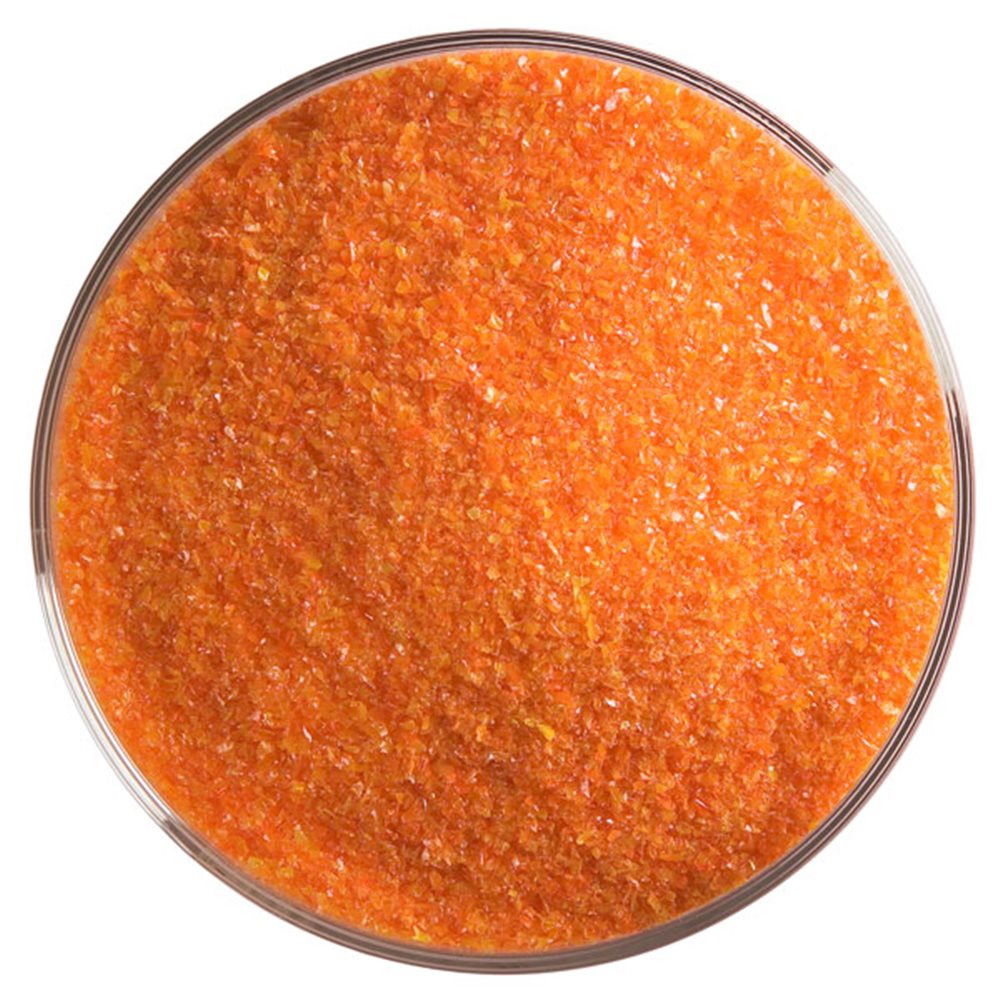 Bullseye Frit - Orange - Fin - 450g - Opalescent