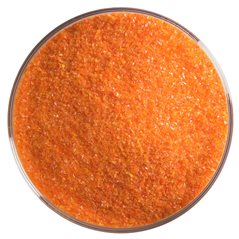 Bullseye Frit - Orange - Fine - 450g - Opalescent