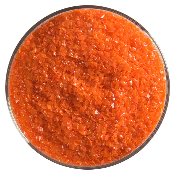 Bullseye Frit - Orange - Moyen - 450g - Opalescent