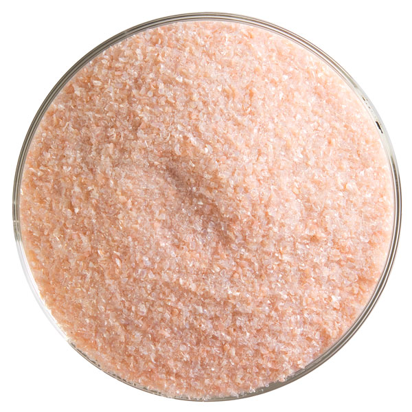 Bullseye Frit - Salmon Pink - Fein - 450g - Opaleszent