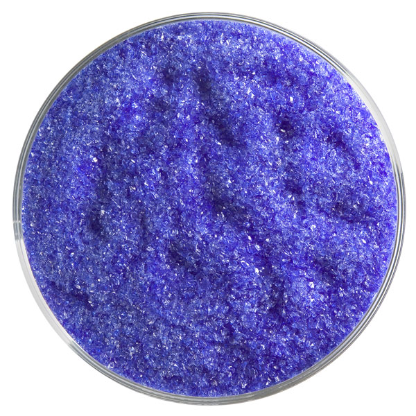 Bullseye Frit - Deep Royal Blue - Fein - 450g - Transparent