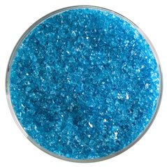 Bullseye Frit - Turquoise Blue - Moyen - 450g - Transparent