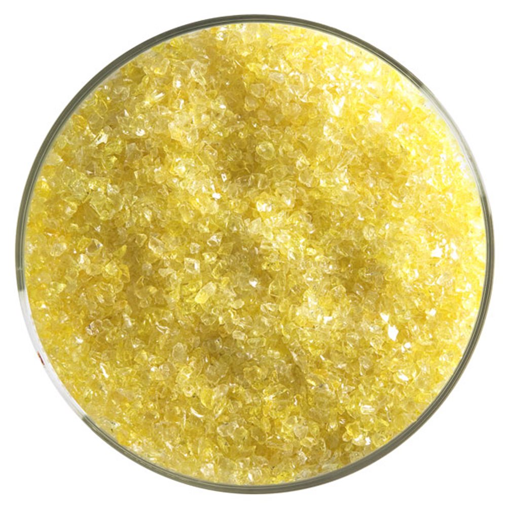 Bullseye Frit - Yellow - Mittel - 450g - Transparent